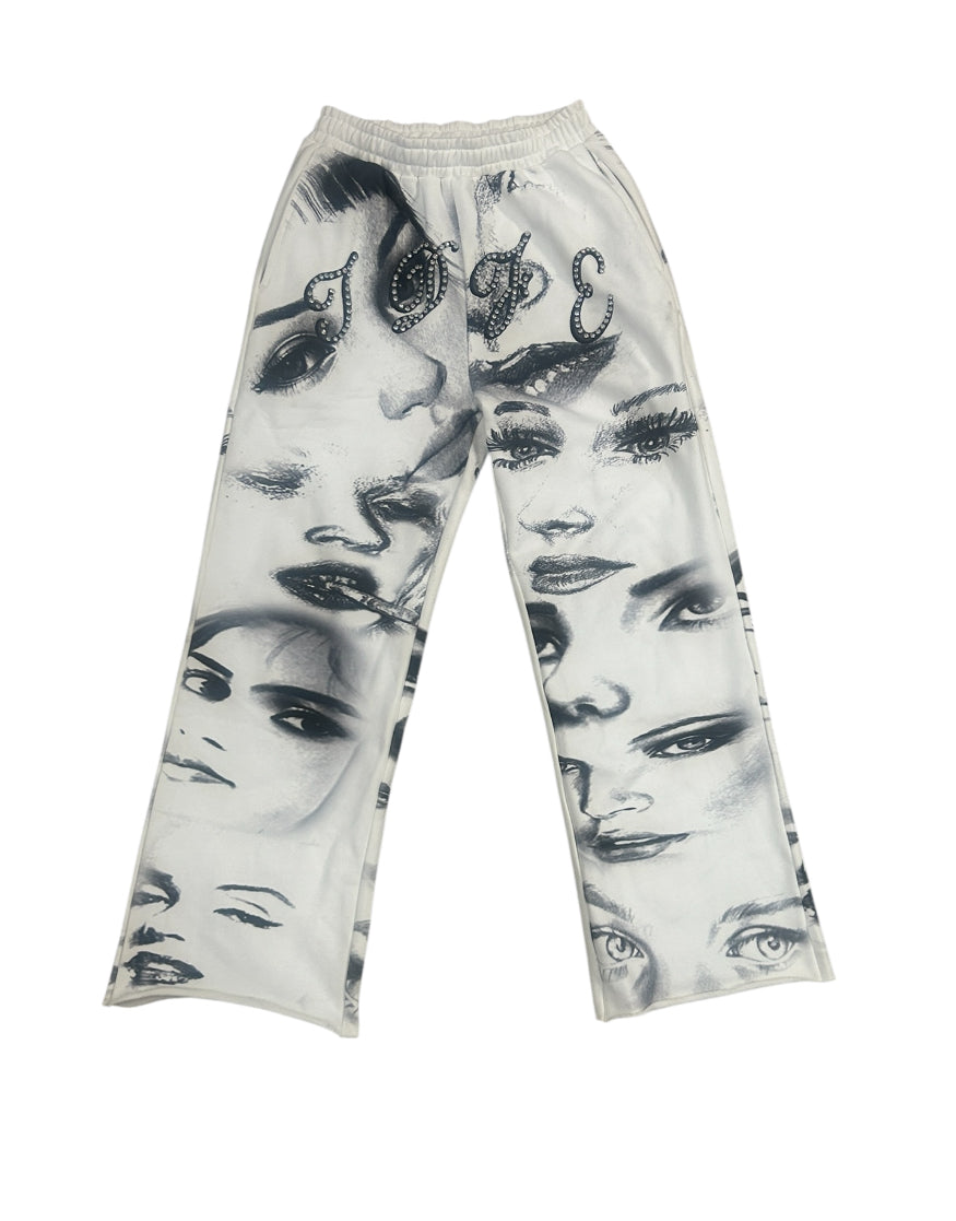 “Faces” pants